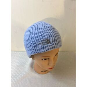 The North Face blue violet hat skull cap S/P-M/M 11"x6"